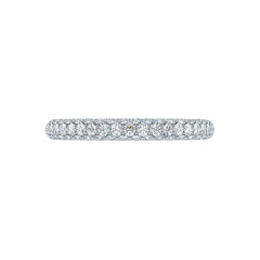 Micro-Pave Set Diamond Wedding Ring