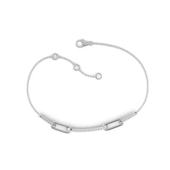 Lab Grown Diamond Link Bracelet