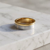 Men's Contrast Wedding Ring