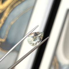 Pear Shaped Green Quartz - 8.80ct