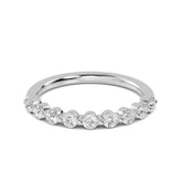 Stackable Round Lab Grown Diamond Band