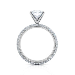 Cushion Cut Diamond Engagement Ring