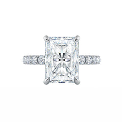 Radiant Cut Diamond Engagement Ring