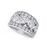 Bezel Set Diamond Dress Ring