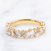 Yellow Gold Lab Grown Diamond Dress Ring