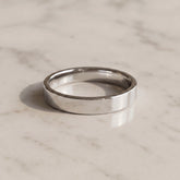 Men's Classic Flat Wedding Ring