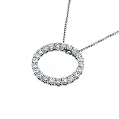 Diamond Circle Pendant