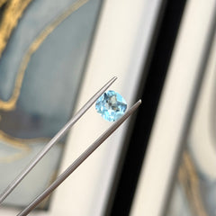 Cushion Cut Sky Blue Topaz - 4.48ct