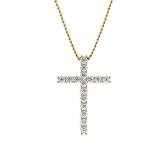 Diamond Cross Pendant