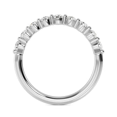 Stackable Round Lab Grown Diamond Band
