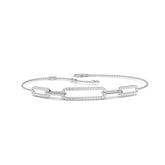 Lab Grown Diamond Link Bracelet