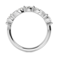 Stackable Marquise Lab Grown Diamond Band