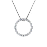 Diamond Circle Pendant