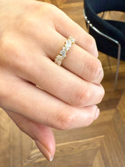 Yellow Gold Lab Grown Diamond Dress Ring