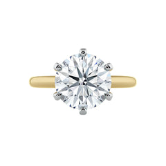 Round Diamond Solitaire Engagement Ring