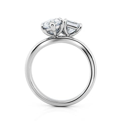 Marquise & Princess Cut Diamond Engagment Ring