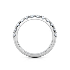 Pave Set Diamond Wedding Ring