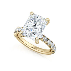 Radiant Cut Diamond Engagement Ring