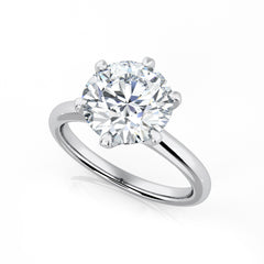 Round Diamond Solitaire Engagement Ring