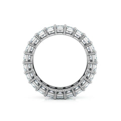 Emerald Cut Diamond Eternity Ring