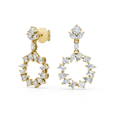Diamond Chandelier Earrings