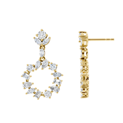 Diamond Chandelier Earrings