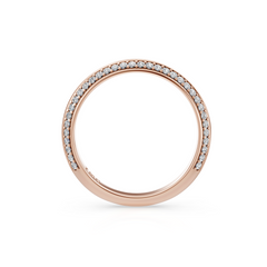 Knife Edge Lab Grown Diamond Wedding Band