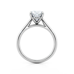 Oval Diamond Solitaire Engagement Ring