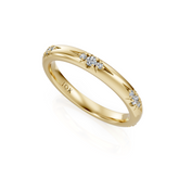 Lab Grown Diamond Starburst Wedding Band