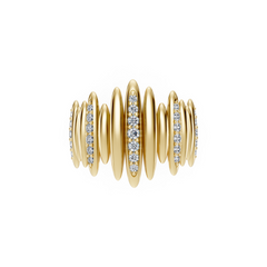 Diamond Bar Dress Ring