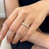 Yellow Gold Lab Grown Diamond Dress Ring