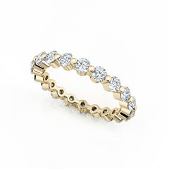 Floating Diamond Eternity Ring
