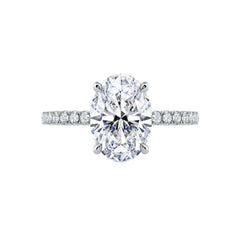 Oval Diamond Engagement Ring