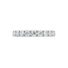Diamond U Set Eternity Ring