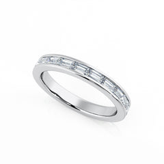 Channel Set Baguette Diamond Eternity Ring