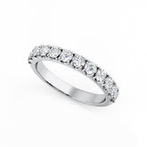 Pave Set Diamond Wedding Ring