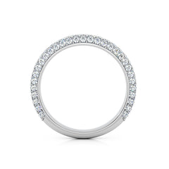 Micro-Pave Set Diamond Wedding Ring