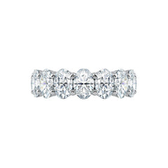 Oval Diamond Eternity Ring
