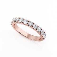 Pave Set Diamond Wedding Ring