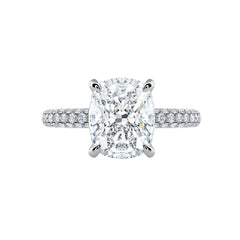 Cushion Cut Diamond Engagement Ring