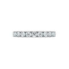 Pave Set Diamond Wedding Ring