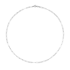 Gold Paperclip Necklace