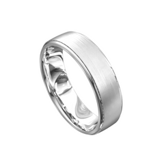 Men's Classic Brushed Finish Wedding Ring