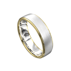 Men's Classic Brushed Finish Wedding Ring
