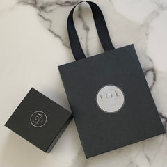 14ct Rose Gold Horizontal Diamond Cross Necklace