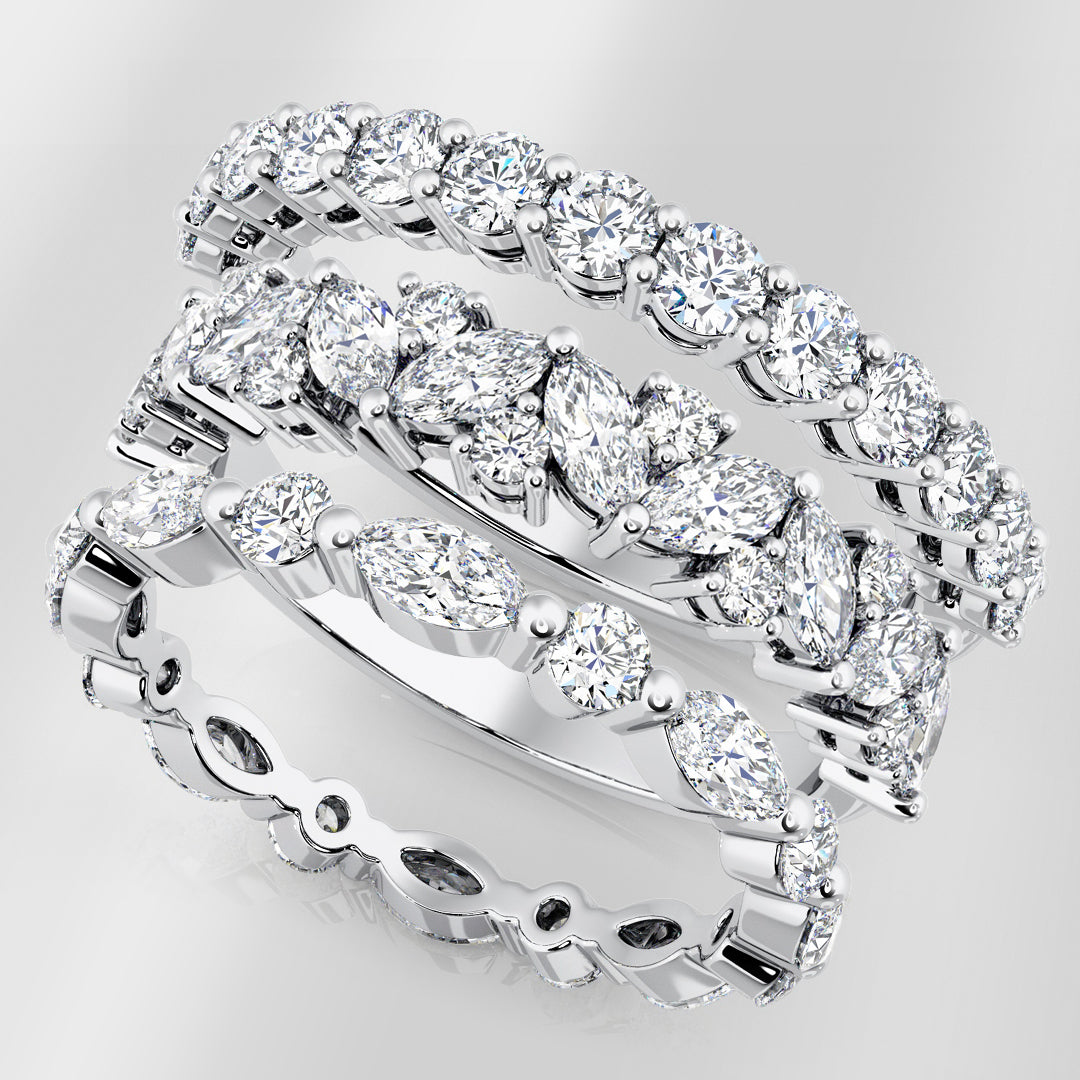 Diamond Eternity Rings | Made in Australia – Tok Jewellers
