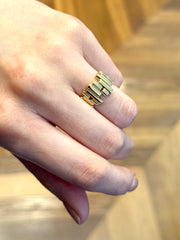 18k Yellow Gold Dress Ring