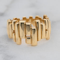 18k Yellow Gold Dress Ring