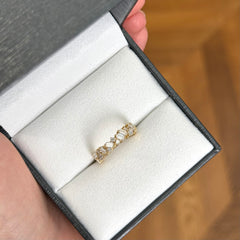 Yellow Gold Lab Grown Diamond Dress Ring
