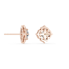 Vintage Diamond Stud Earrings